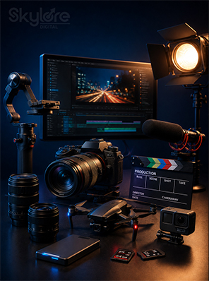 Digital Marketing Agency in Ahmedabad, Advertising, Digital Marketing Agency, Advertising Agency, Branding, Creative Marketing Agency, Audience Targeting, Content Marketing, Videography, Video editing, Reel making, Reel editing, Video Shooting, Photography, Videography